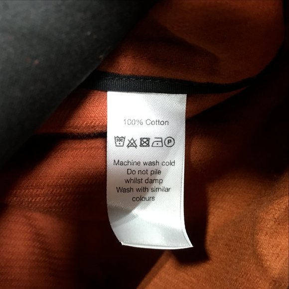 Bhode x Brisbane Moss Cord Full Zip Jacket, Men's Size M - Cinnamon - Picture 9 of 13